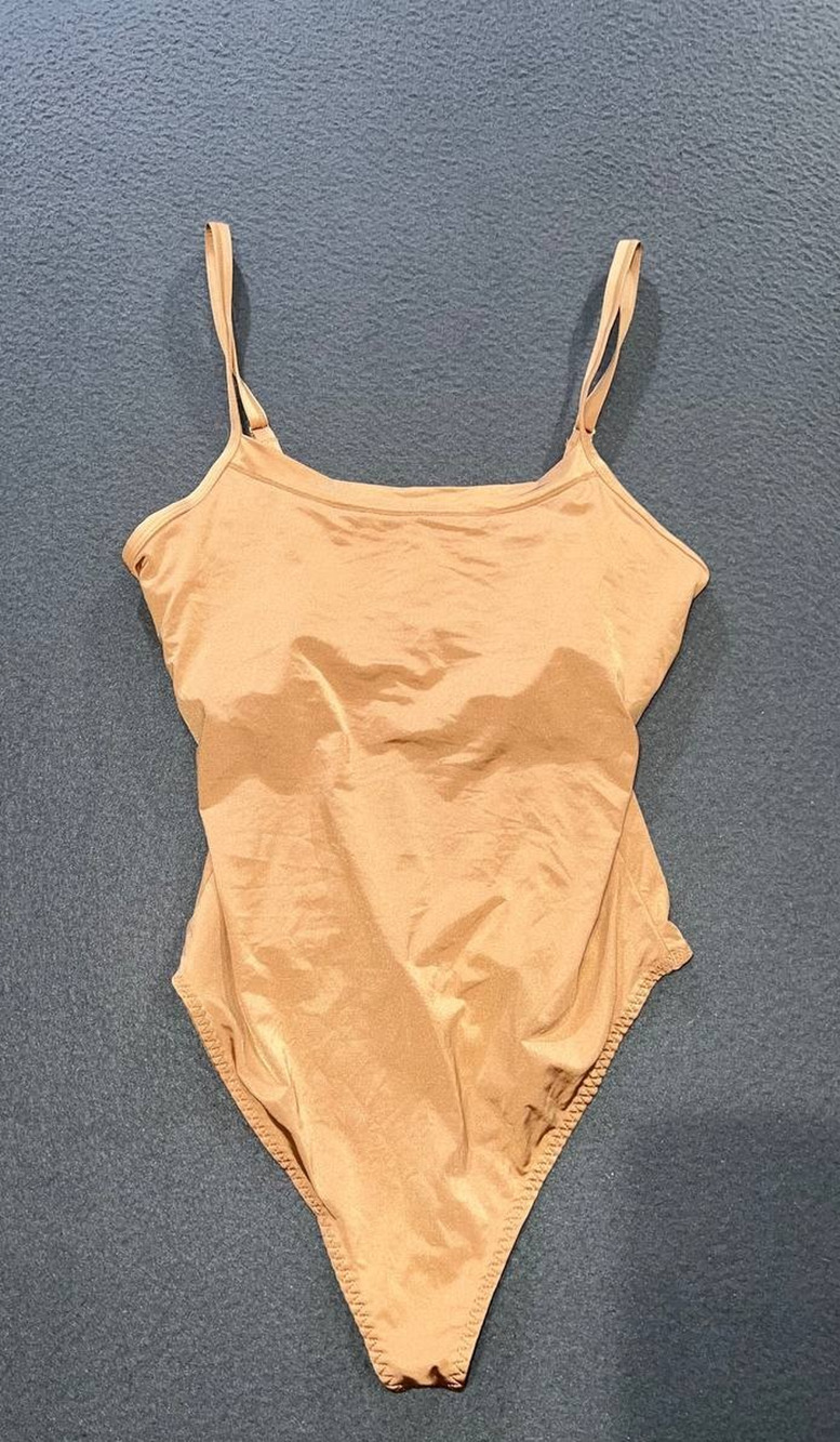 b.tempt'd by Wacoal bbaydoll Brown Spotlight Cami Bodysuit Size Medium A011177